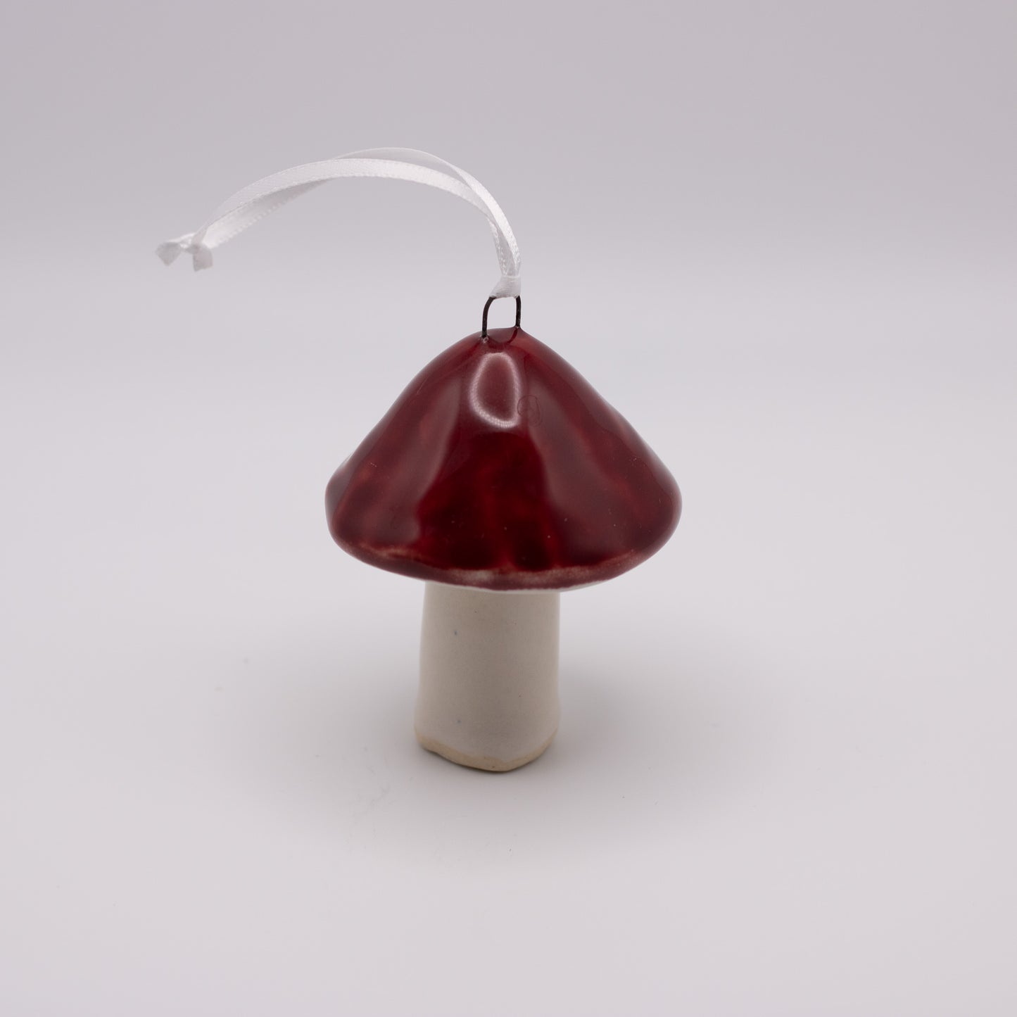 Mushroom Ornament-Red #1