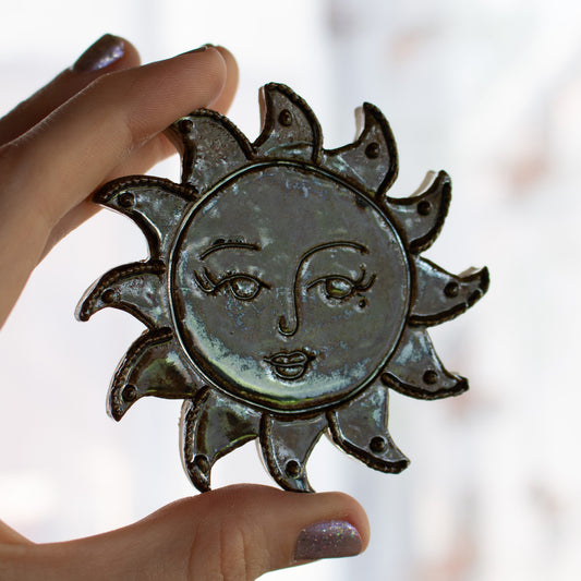 "Christine" Sun Baby Fridge Magnet