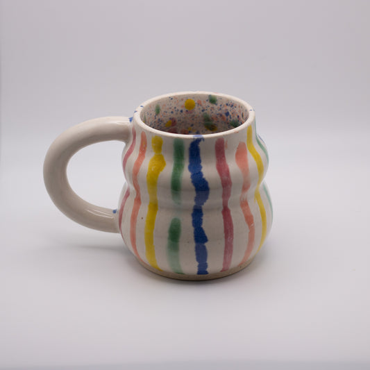 Rainbow Stripe Bubble Mug #2