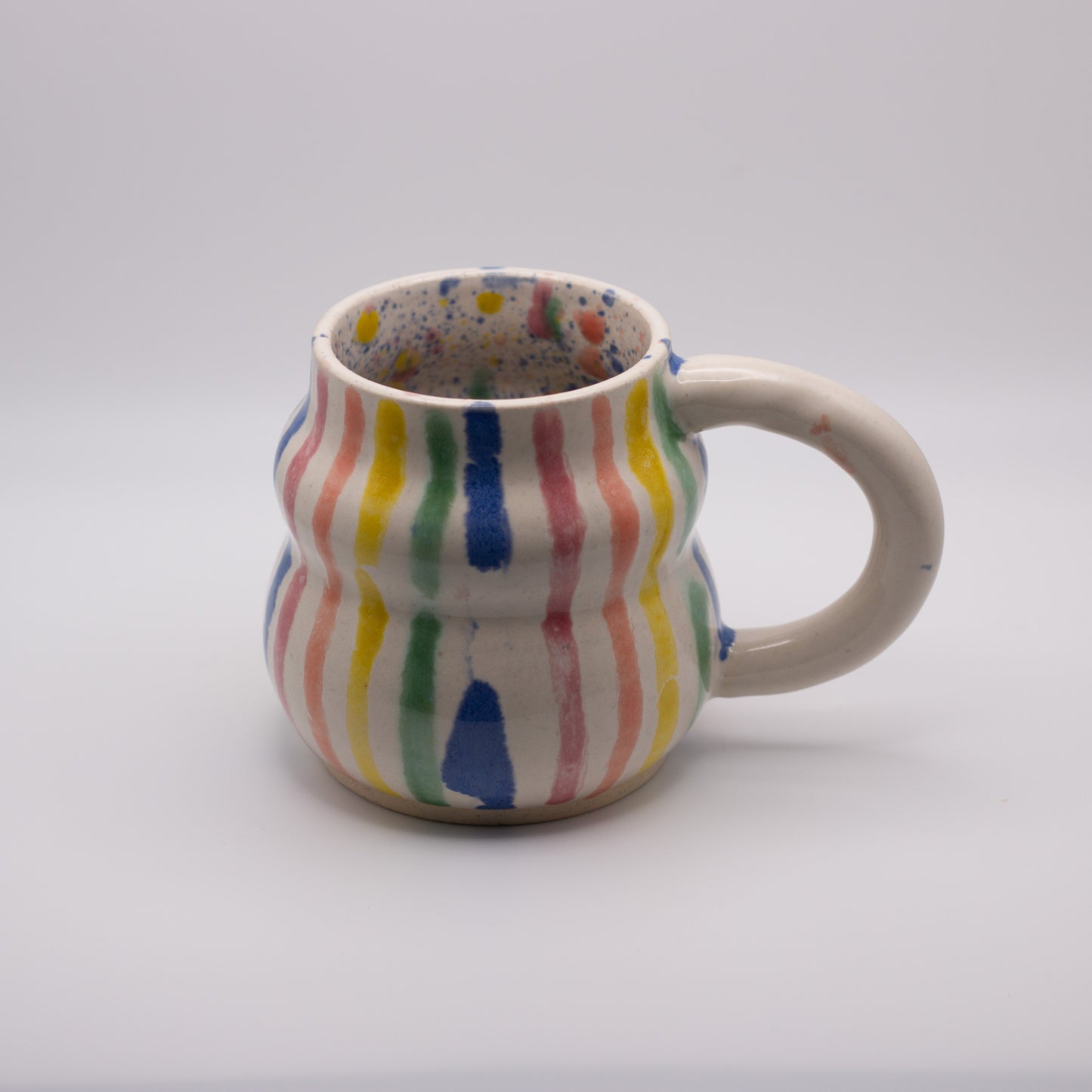 Rainbow Stripe Bubble Mug #2