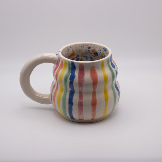 Rainbow Stripe Bubble Mug #3