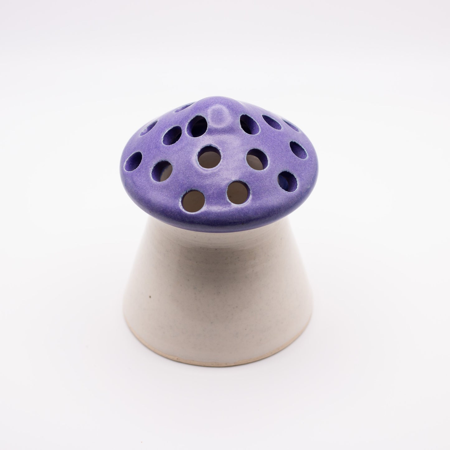 Tealight Mushroom Luminary-Purple #2