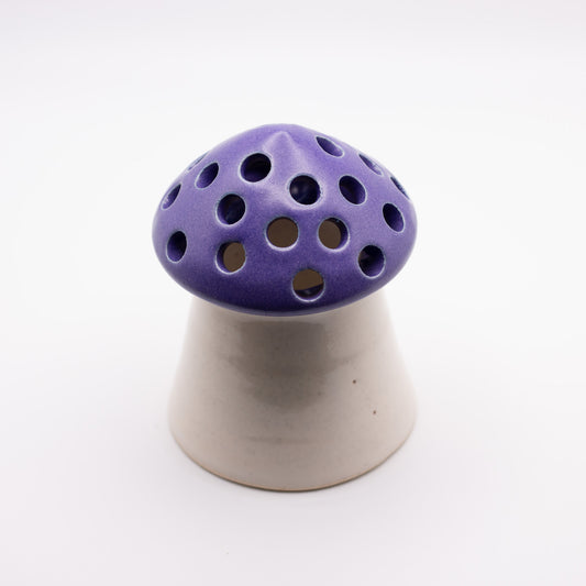 Tealight Mushroom Luminary-Purple #3