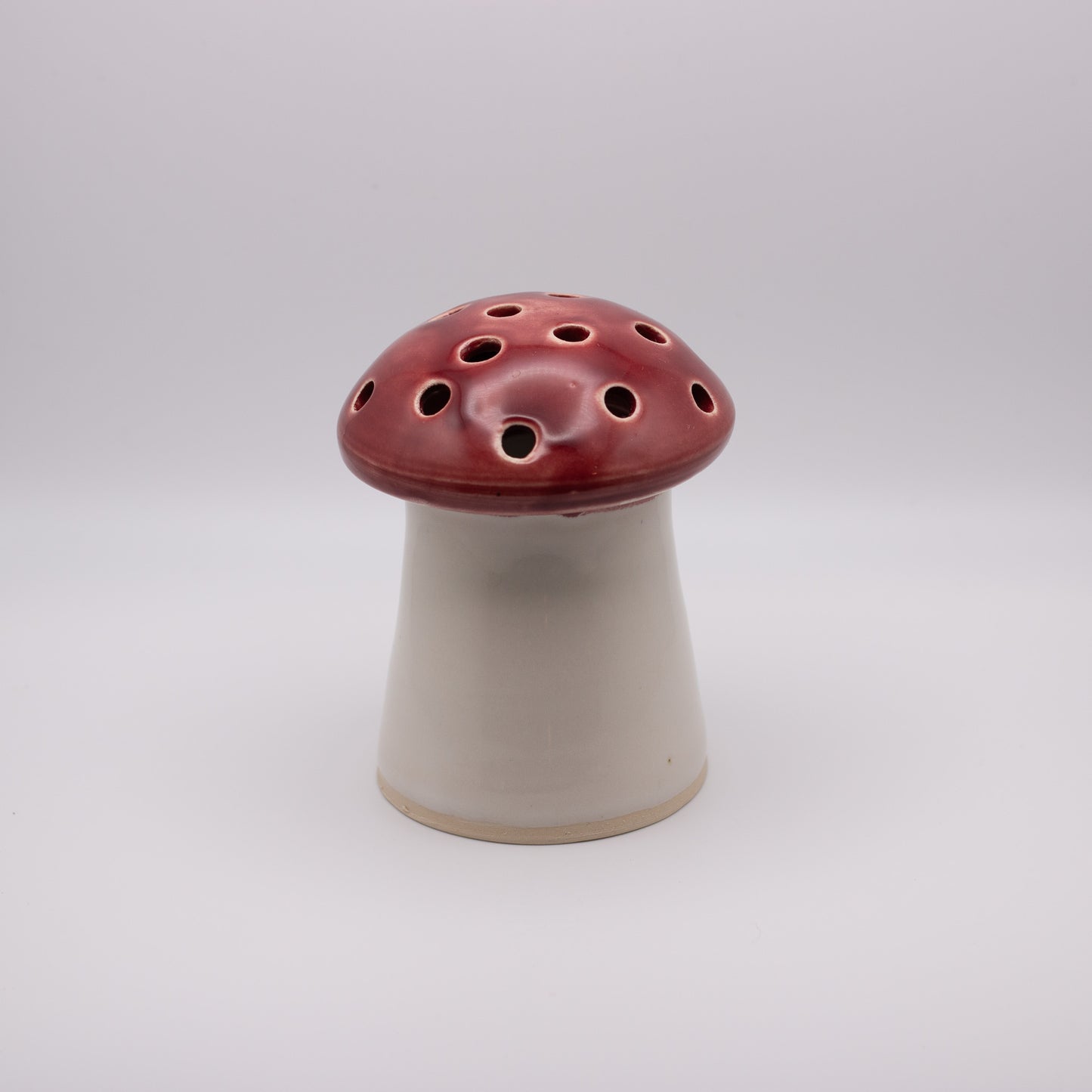 Tealight Mushroom Luminary-Red #2