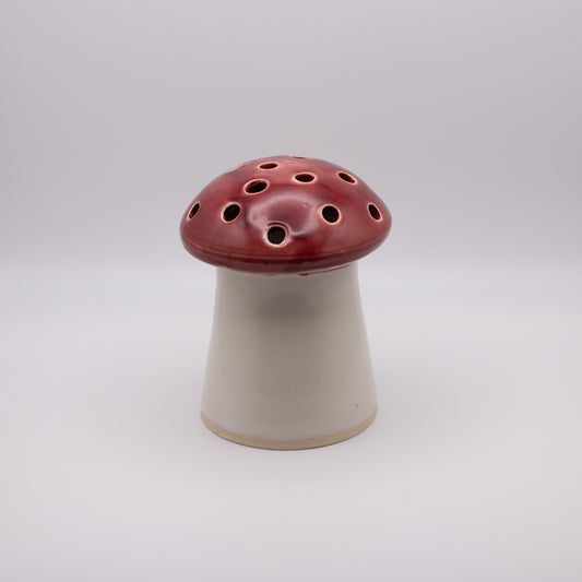 Tealight Mushroom Luminary-Red #2