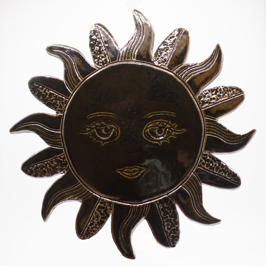 "Veronica" Handcarved Sun Face